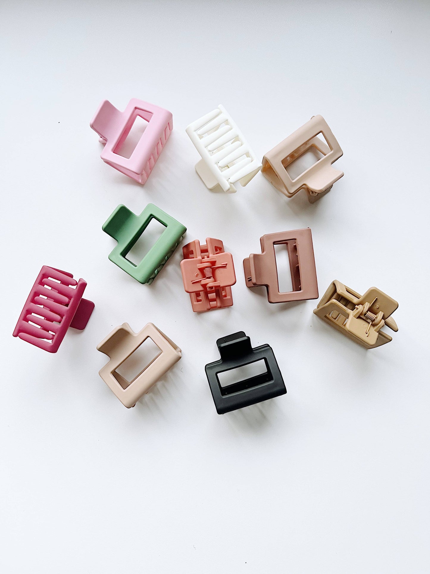 Little matte hair claws-colorful