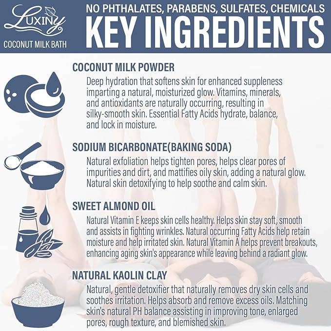 Coconut Milk Bath- Rainbow - eco-friendly