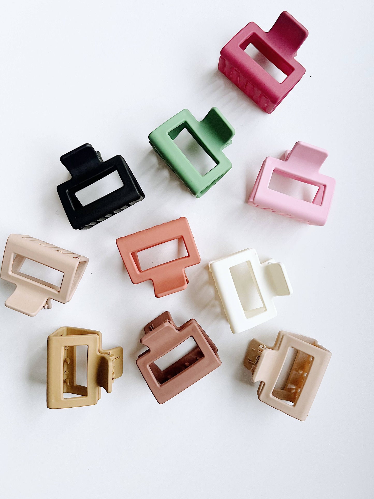 Little matte hair claws-colorful