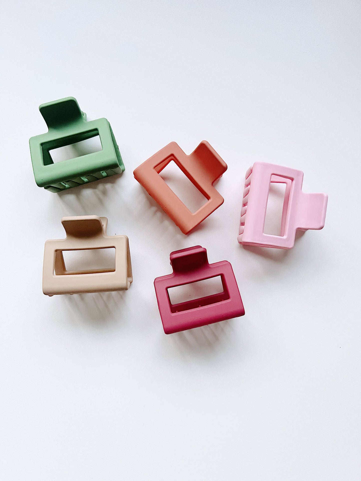 Little matte hair claws-colorful