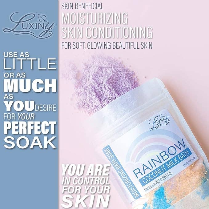 Coconut Milk Bath- Rainbow - eco-friendly