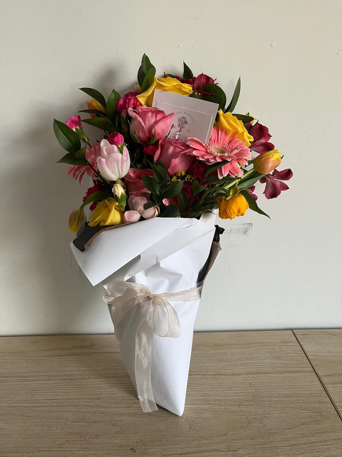 Mother’s Day Wrapped Bouquets