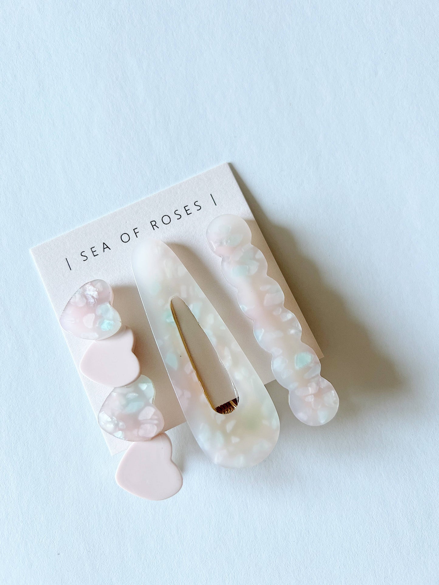 Heart clip set
