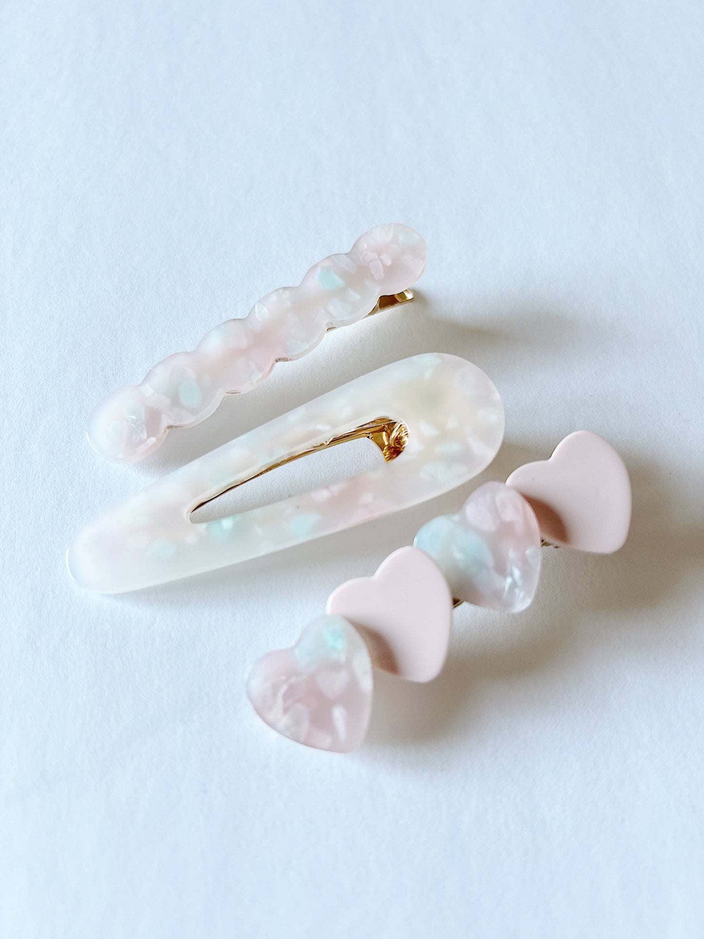 Heart clip set