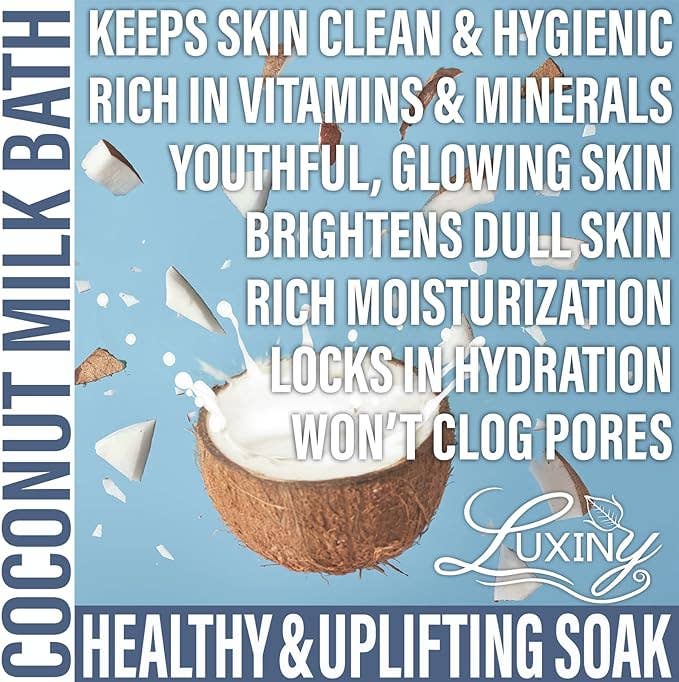 Coconut Milk Bath- Rainbow - eco-friendly