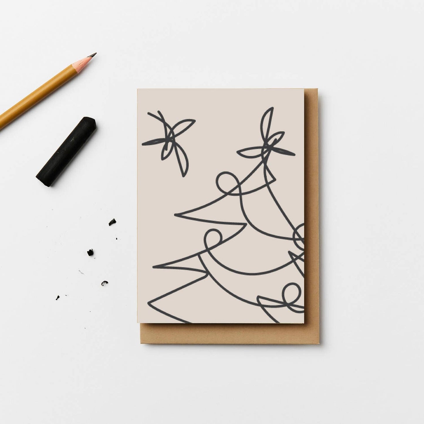 TREE LINES SEASONAL CHRISTMAS CARD RETAIL PACKS