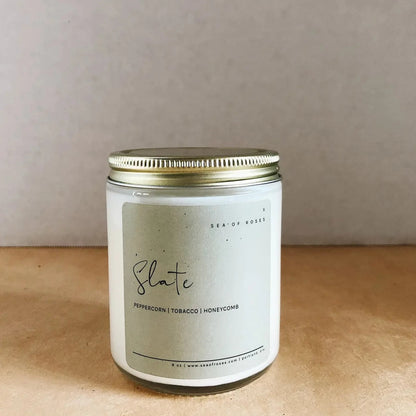 8oz Scented Candle - Slate