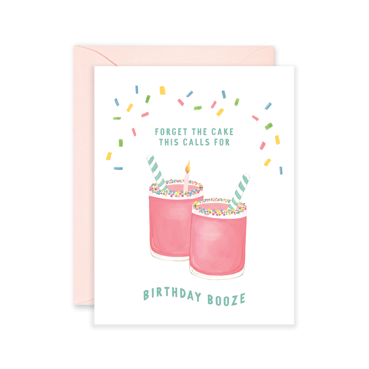 Birthday Booze - Funny Birthday Card & Friendship Card
